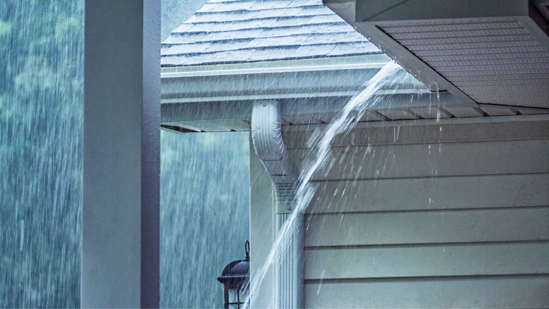 getting your house ready for a rain storm