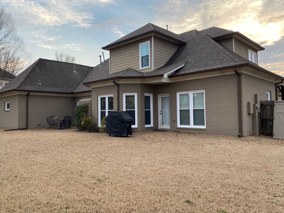 Beautiful new windows installed on home